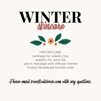 Winter Skincare Weekly Text Tips – Image 1