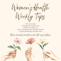 Women's Health Weekly Tips (February 2026) – Image 1