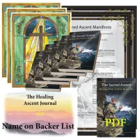 5 signed Paperback Copies + Full PDF + Printable Sacred Ascent Journal 2 - prints 16 x 20 Manifesto Poster + 3 - prints 8 x 10  – Image 1
