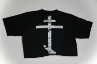 Festival Cropped Vintage T Shirt  – Image 2