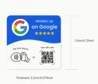 Google Review NFC Plate – Tap or Scan QR Code for Instant Feedback – Image 6
