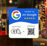 Google Review NFC Plate – Tap or Scan QR Code for Instant Feedback – Image 4