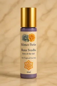 Rosa Svadha Roller Bottle Blend For Sacral Chakra and Ritual – Image 1