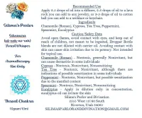 Silvanora Aromatherapy Blend For Throat Chakra and Ritual – Image 3