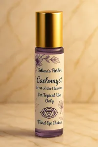 Caelomyst Roller Bottle Blend For Third Eye Chakra and Ritual – Image 1