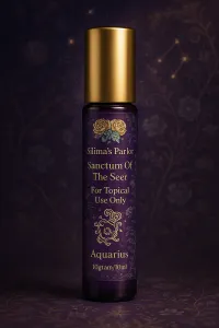 Sanctum Of The Seer Roller Bottle Blend For Aquarius and Ritual – Image 1