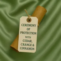 Cedar, Orange, & Cinnamon Ritual for Protection – Image 1