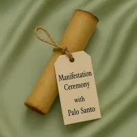 Palo Santo Ritual for Manifestation – Image 1