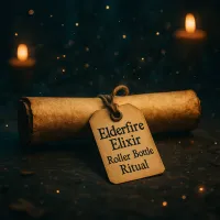 Elderfire Elixir Roller Bottle Blend For Capricorn and Ritual – Image 2