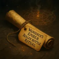 Wanderer's Ember Roller Bottle Blend For Sagittarius and Ritual – Image 2