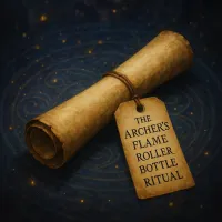 The Archer's Flame Roller Bottle Blend For Sagittarius and Ritual – Image 2
