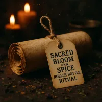 Sacred Bloom And Spice Roller Bottle Blend For Taurus and Ritual – Image 2
