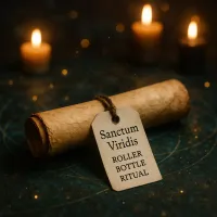 Sanctum Viridis Roller Bottle Blend For Virgo and Ritual – Image 2