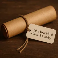 Calm Your Mind – Water's Lullaby – Image 1