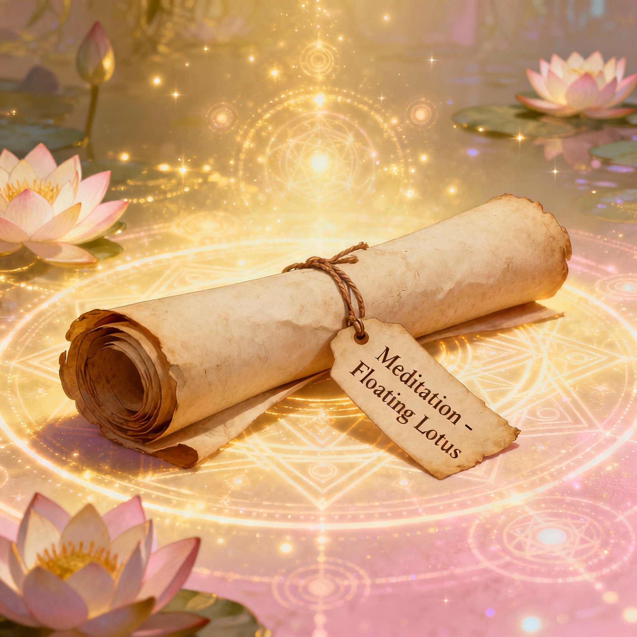 Meditation - Floating Lotus – Image 1