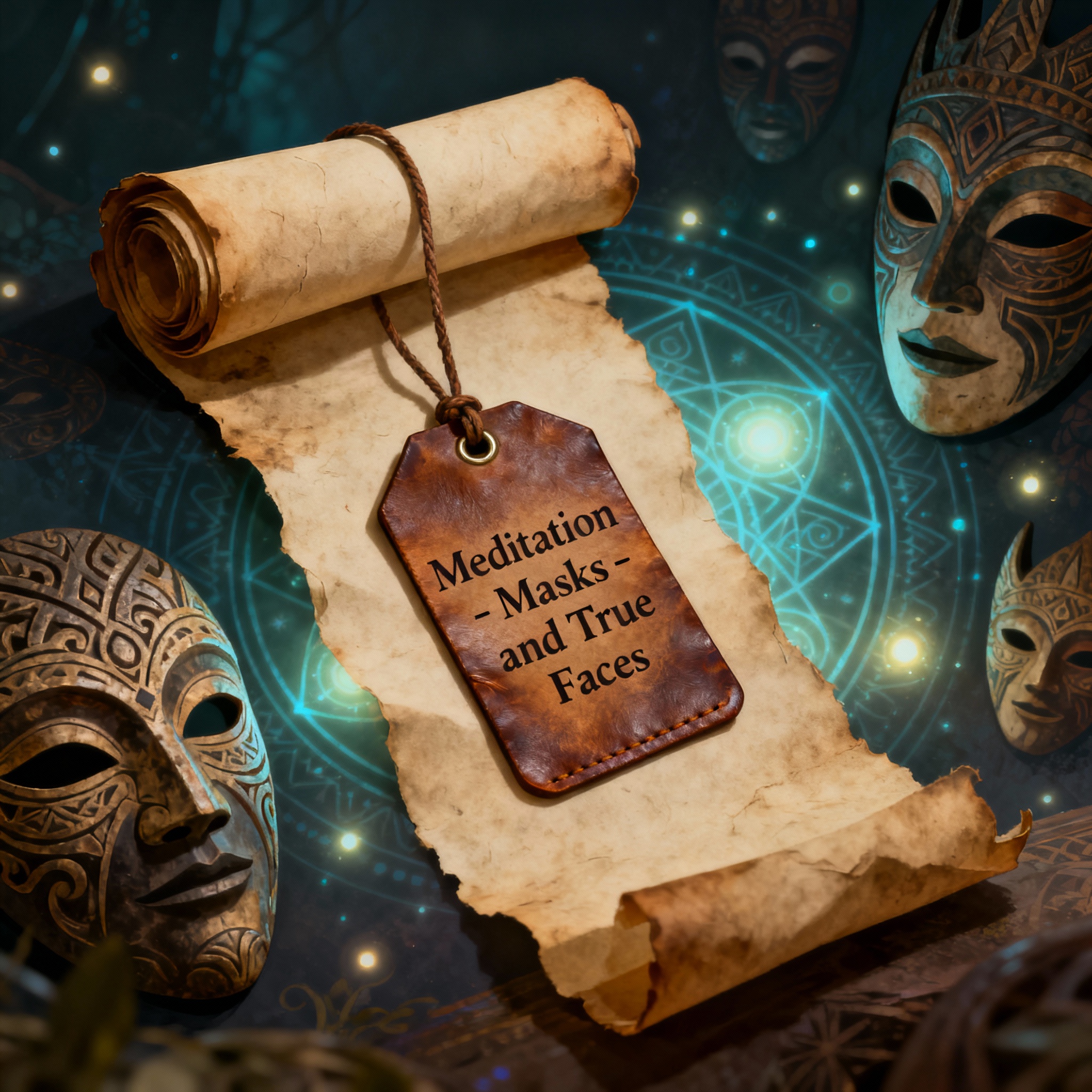 Meditation - Masks and True Faces – Image 1