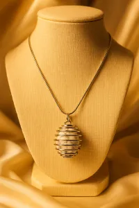 White Howlite Crystal Necklace – Image 2