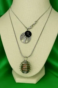 Unakite Crystal Necklace – Image 3