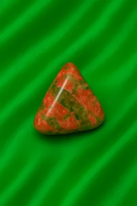 Unakite Crystal Necklace – Image 1