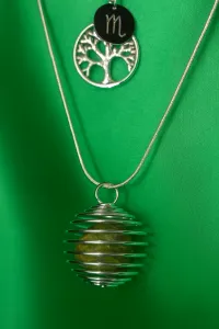 Unakite Crystal Necklace – Image 2