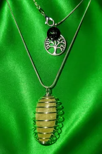  Smoky Quartz Crystal Necklace – Image 2
