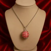 Rhodochrosite Crystal Necklace – Image 3