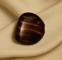 Red Tiger Eye Crystal Necklace – Image 1