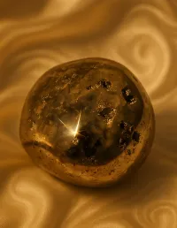 Pyrite Crystal Necklace – Image 1