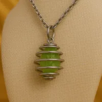 Peridot Crystal Necklace – Image 2