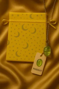 Peridot Crystal Necklace – Image 4