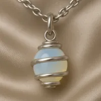 Opalite Crystal Necklace – Image 2