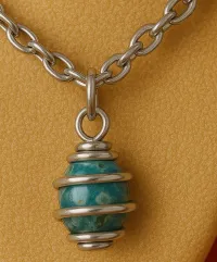 Ocean Jasper Crystal Necklace – Image 2