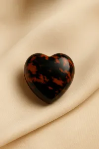 Mahogany Obsidian Crystal Necklace – Image 1