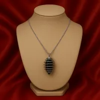 Black Jet Crystal Necklace – Image 3