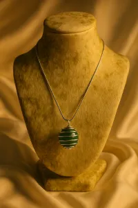 Green Aventurine Crystal Necklace – Image 3