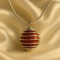 Goldstone Crystal Necklace – Image 2