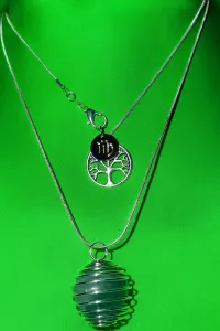 Fluorite Crystal Necklace – Image 3
