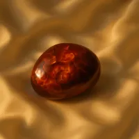Fire Agate Crystal Necklace – Image 1