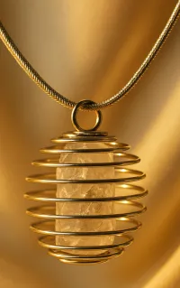 Danburite Crystal Necklace – Image 2