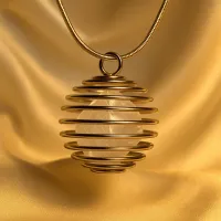 Clear Apophyllite Crystal Necklace – Image 2