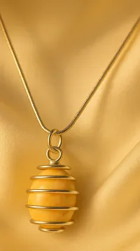 Bumblebee Jasper Crystal Necklace – Image 3