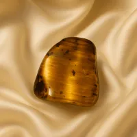 Brown Tiger Eye Crystal Necklace – Image 1