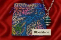 Bloodstone Crystal Necklace – Image 4