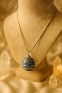 Angelite Crystal Necklace – Image 3
