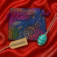 Amazonite Crystal Necklace – Image 4