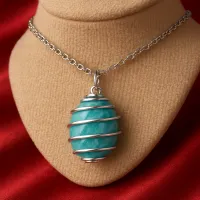 Amazonite Crystal Necklace – Image 2