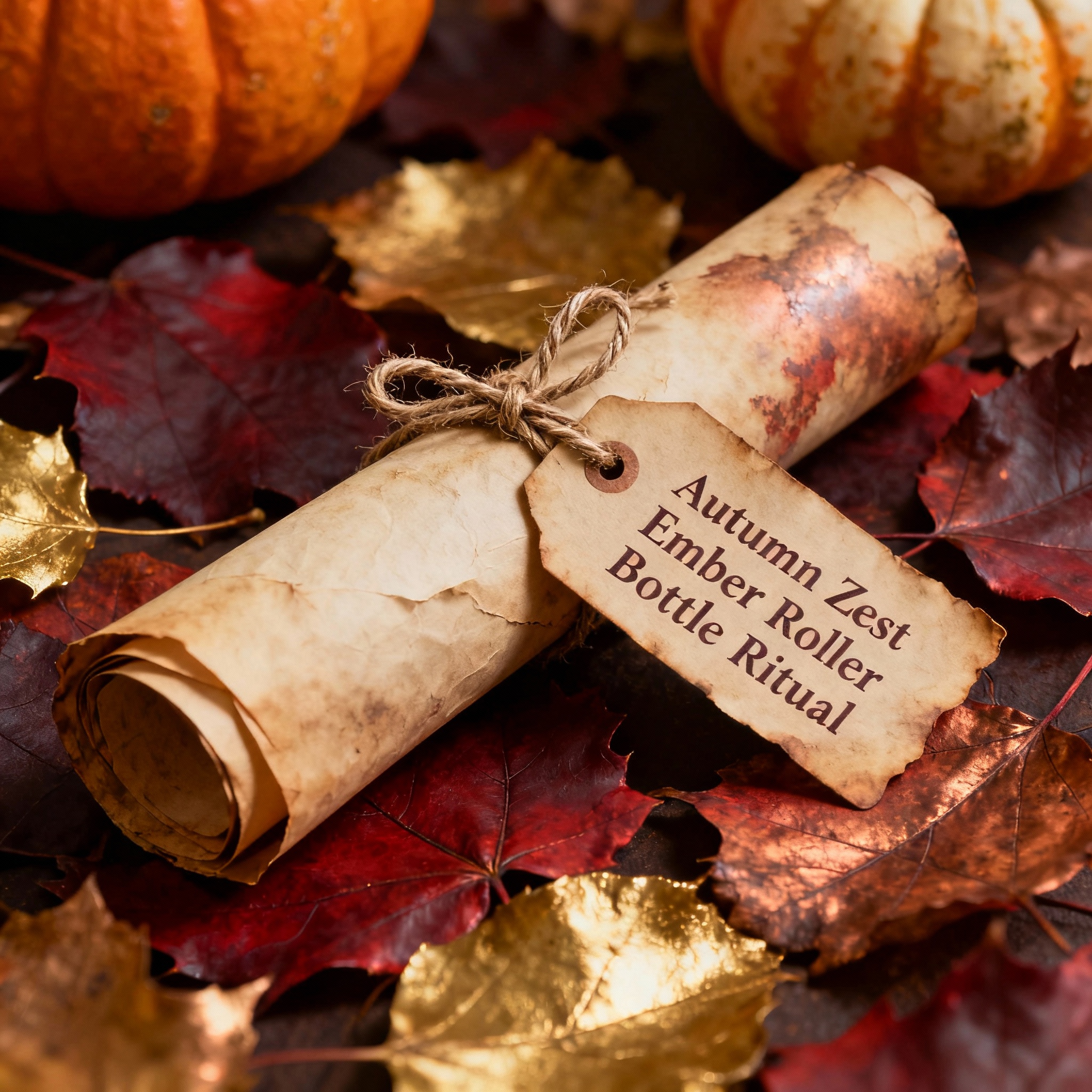 Autumn Zest Ember Roller Bottle Essential Oil Blend – Image 2