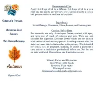 Autumn Zest Ember Aromatherapy Essential Oil Blend – Image 3
