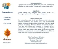 Citrus Fir Radiance Roller Bottle Essential Oil Blend – Image 3