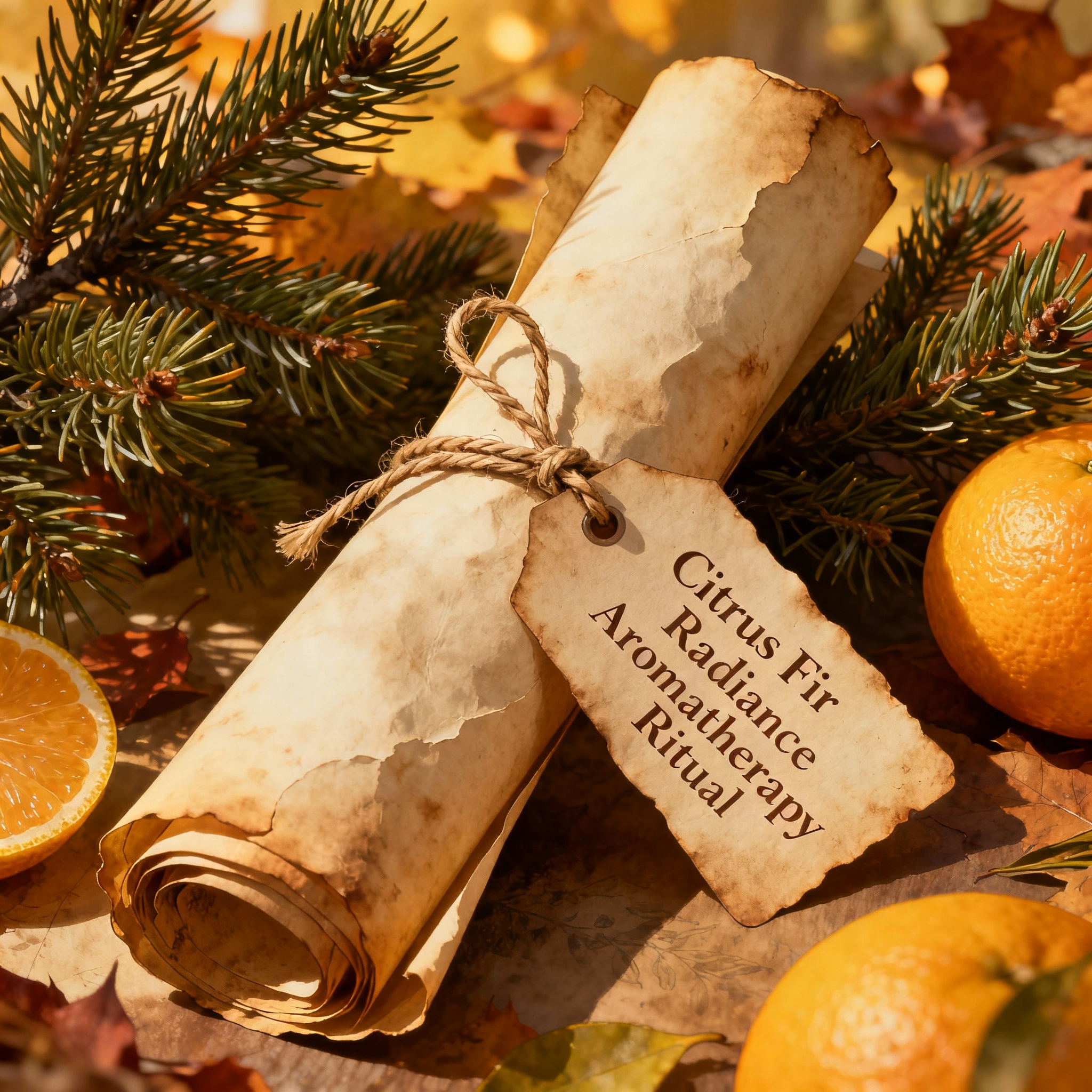 Citrus Fir Radiance Aromatherapy Essential Oil Blend – Image 2